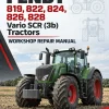 Fendt 819, 822, 824, 826, 828 Vario SCR (3b) Tractors Workshop Repair Manual