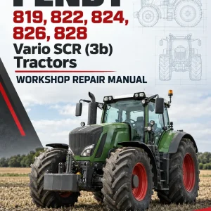 Fendt 819, 822, 824, 826, 828 Vario SCR (3b) Tractors Workshop Repair Manual Fendt 819, 822, 824, 826, 828 Vario SCR (3b) Tractors Workshop Repair Manual