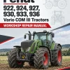 Fendt 922, 924, 927, 930, 933, 936 Vario COM III Tractors Workshop Repair Manual Fendt 922, 924, 927, 930, 933, 936 Vario COM III Tractors Workshop Repair Manual