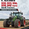 Fendt 930, 933, 936, 939, 942 Vario Gen6 Tractors Workshop Repair Manual