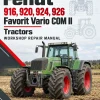 Fendt 916, 920, 924, 926 Favorit Vario COM II Tractors Workshop Repair Manual Fendt 916, 920, 924, 926 Favorit Vario COM II Tractors Workshop Repair Manual