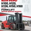 Linde H100, H120, H136, H150, H160 Forklift 354 Series Repair Service Manual Linde H100, H120, H136, H150, H160 Forklift 354 Series Repair Service Manual