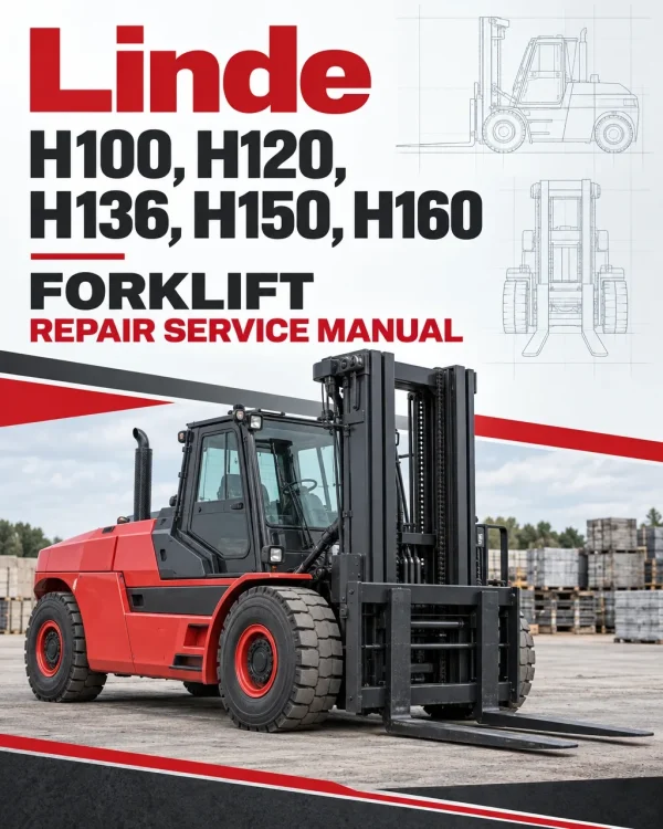 Linde H100, H120, H136, H150, H160 Forklift 354 Series Repair Service Manual Linde H100, H120, H136, H150, H160 Forklift 354 Series Repair Service Manual