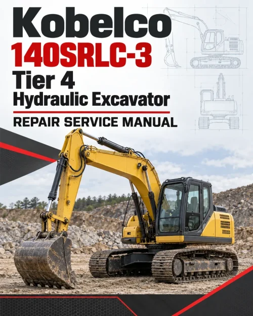 Kobelco 140SRLC-3 Tier 4 Hydraulic Excavator Repair Service Manual Kobelco 140SRLC-3 Tier 4 Hydraulic Excavator Repair Service Manual