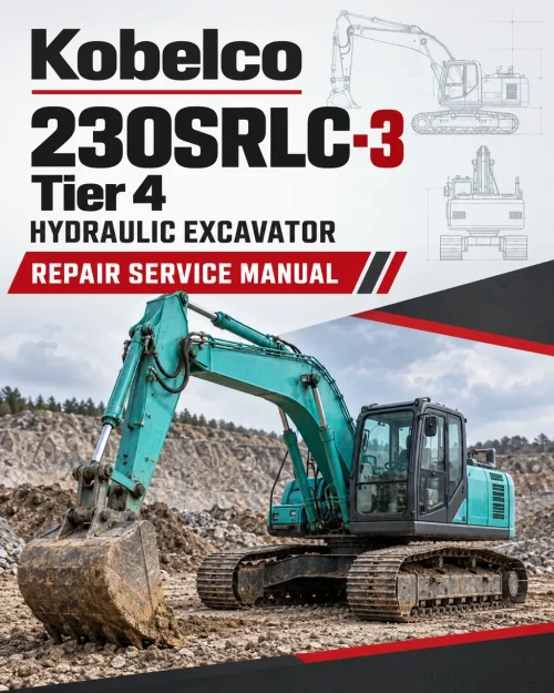 Kobelco 230SRLC-3 Tier 4 Hydraulic Excavator Repair Service Manual Kobelco 230SRLC-3 Tier 4 Hydraulic Excavator Repair Service Manual