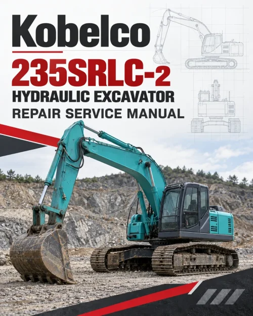 Kobelco 235SRLC-2 Hydraulic Excavator Repair Service Manual Kobelco 235SRLC-2 Hydraulic Excavator Repair Service Manual