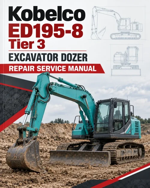 Kobelco ED195-8 Tier 3 Excavator Dozer Repair Service Manual Kobelco ED195-8 Tier 3 Excavator Dozer Repair Service Manual