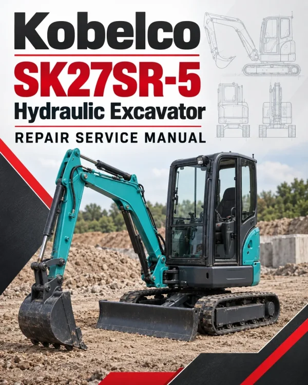Kobelco SK27SR-5 Hydraulic Excavator Repair Service Manual Kobelco SK27SR-5 Hydraulic Excavator Repair Service Manual