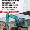 Kobelco SK115SR-1ES, SK135SRLC-1ES, SK135SRL-1ES Excavator Service Manual