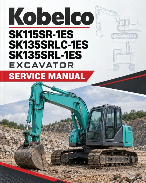 Kobelco SK115SR-1ES, SK135SRLC-1ES, SK135SRL-1ES Excavator Service Manual Kobelco SK115SR-1ES, SK135SRLC-1ES, SK135SRL-1ES Excavator Service Manual