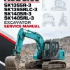 Kobelco SK135SR-3, SK135SRLC-3, SK140SR-3, SK140SRL-3 Excavator Service Manual Kobelco SK135SR-3, SK135SRLC-3, SK140SR-3, SK140SRL-3 Excavator Service Manual