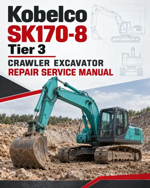 Kobelco SK170-8 Tier 3 Crawler Excavator Repair Service Manual Kobelco SK170-8 Tier 3 Crawler Excavator Repair Service Manual