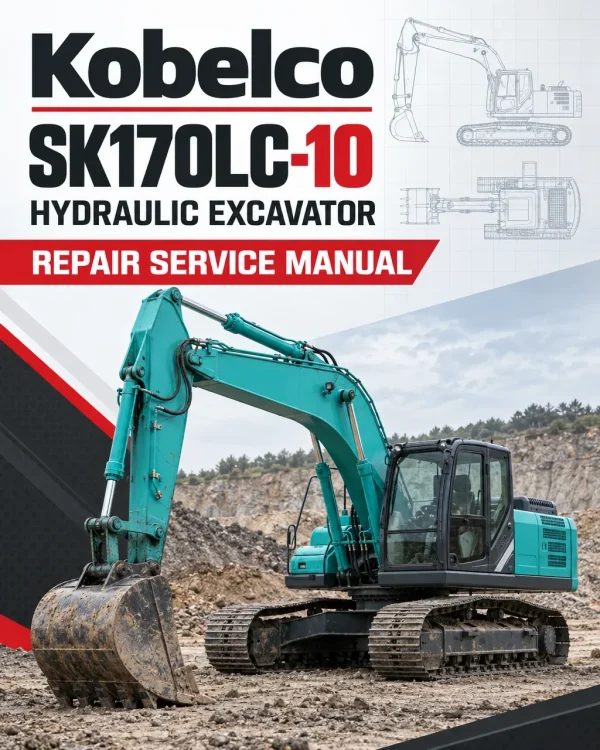 Kobelco SK170LC-10 Hydraulic Excavator Repair Service Manual