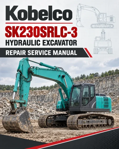Kobelco SK230SRLC-3 Hydraulic Excavator Repair Service Manual