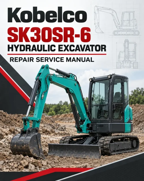 Kobelco SK30SR-6 Hydraulic Excavator Repair Service Manual Kobelco SK30SR-6 Hydraulic Excavator Repair Service Manual