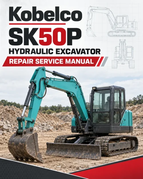 Kobelco SK50P Hydraulic Excavator Repair Service Manual Kobelco SK50P Hydraulic Excavator Repair Service Manual