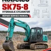 Kobelco SK75-8 Hydraulic Excavator Repair Service Manual Kobelco SK75-8 Hydraulic Excavator Repair Service Manual