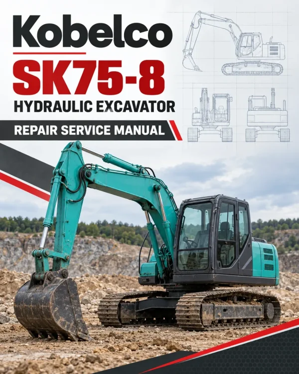 Kobelco SK75-8 Hydraulic Excavator Repair Service Manual Kobelco SK75-8 Hydraulic Excavator Repair Service Manual