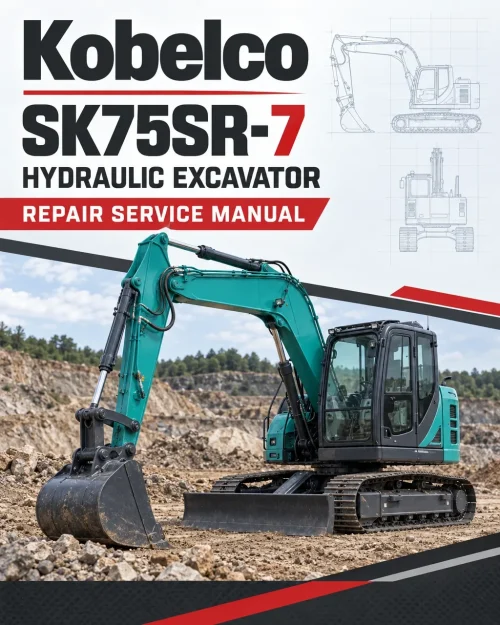 Kobelco SK75SR-7 Hydraulic Excavator Repair Service Manual Kobelco SK75SR-7 Hydraulic Excavator Repair Service Manual