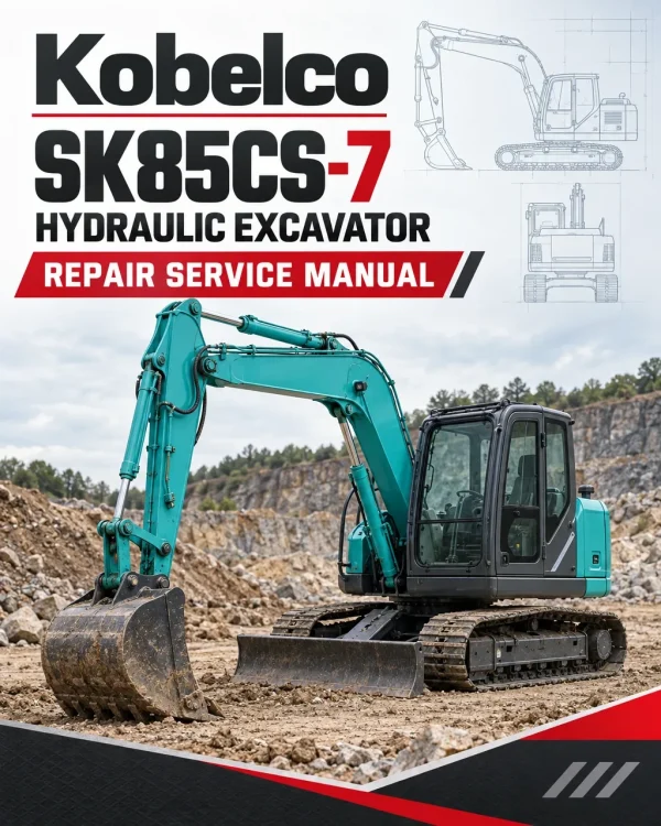 Kobelco SK85CS-7 Hydraulic Excavator Repair Service Manual Kobelco SK85CS-7 Hydraulic Excavator Repair Service Manual