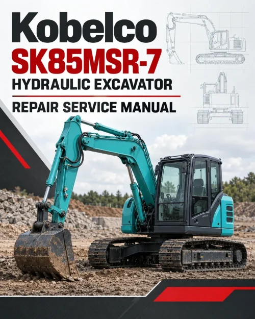 Kobelco SK85MSR-7 Hydraulic Excavator Repair Service Manual Kobelco SK85MSR-7 Hydraulic Excavator Repair Service Manual