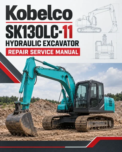 Kobelco SK130LC-11 Hydraulic Excavator Repair Service Manual Kobelco SK130LC-11 Hydraulic Excavator Repair Service Manual