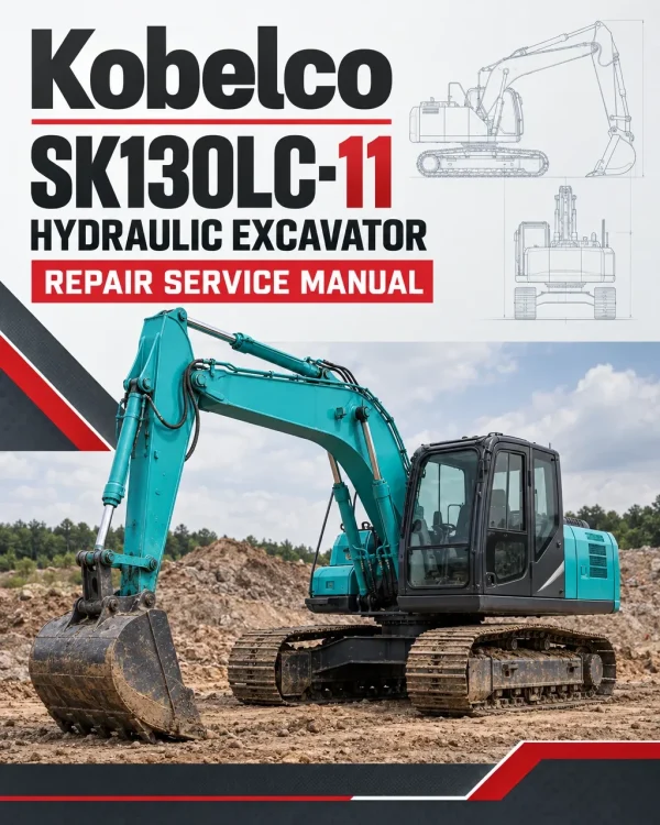 Kobelco SK130LC-11 Hydraulic Excavator Repair Service Manual