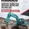 Kobelco SK200-6ES, SK200LC-6ES, SK210-6ES, SK210LC-6ES, SK210NLC-6ES Excavator Service Manual