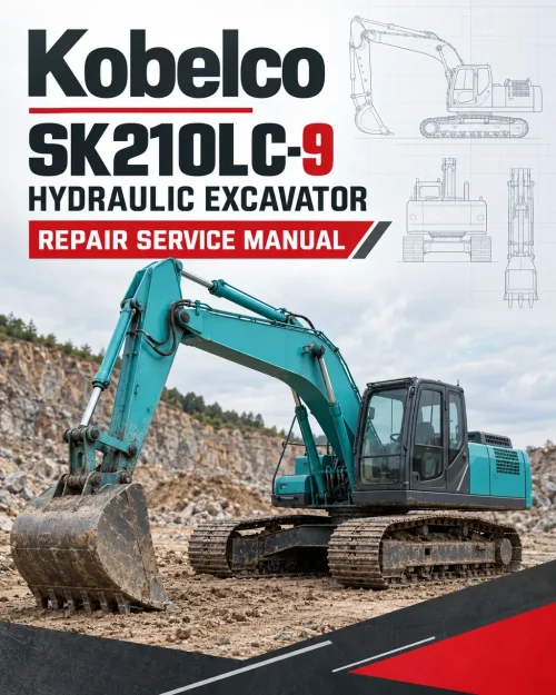 Kobelco SK210LC-9 Hydraulic Excavator Repair Service Manual Kobelco SK210LC-9 Hydraulic Excavator Repair Service Manual