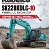 Kobelco SK220XDLC-10 Hydraulic Excavator Repair Service Manual