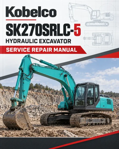 Kobelco SK270SRLC-5 Hydraulic Excavator Repair Service Manual Kobelco SK270SRLC-5 Hydraulic Excavator Repair Service Manual