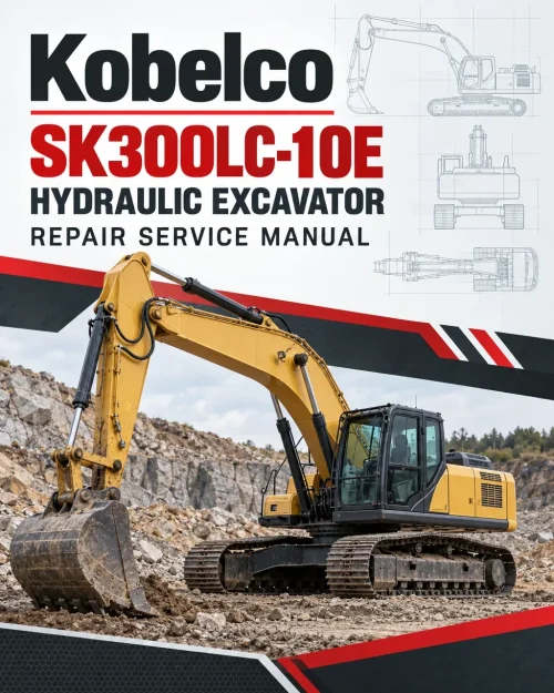 Kobelco SK300LC-10E Hydraulic Excavator Repair Service Manual Kobelco SK300LC-10E Hydraulic Excavator Repair Service Manual
