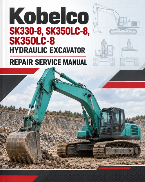 Kobelco SK330-8, SK350LC-8, SK350LC-8 Hydraulic Excavator Repair Service Manual Kobelco SK330-8, SK350LC-8, SK350LC-8 Hydraulic Excavator Repair Service Manual