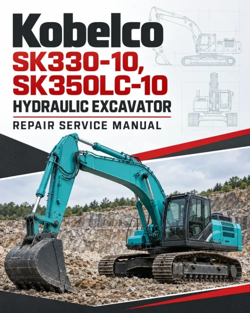 Kobelco SK330-10, SK350LC-10 Hydraulic Excavator Repair Service Manual Kobelco SK330-10, SK350LC-10 Hydraulic Excavator Repair Service Manual