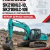 Kobelco SK210HLC-10, SK210HLC-10E Hydraulic Excavator Repair Service Manual Kobelco SK210HLC-10, SK210HLC-10E Hydraulic Excavator Repair Service Manual