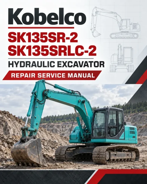 Kobelco SK135SR-2, SK135SRLC-2 Hydraulic Excavator Repair Service Manual Kobelco SK135SR-2, SK135SRLC-2 Hydraulic Excavator Repair Service Manual