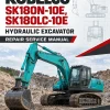 Kobelco SK180N-10E, SK180LC-10E Hydraulic Excavator Repair Service Manual Kobelco SK180N-10E, SK180LC-10E Hydraulic Excavator Repair Service Manual