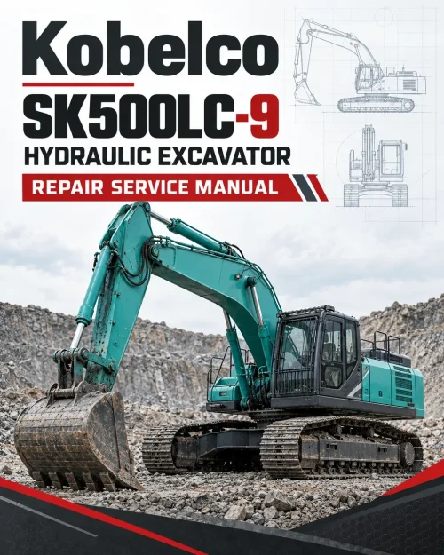 Kobelco SK500LC-9 Hydraulic Excavator Repair Service Manual Kobelco SK500LC-9 Hydraulic Excavator Repair Service Manual