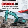 Kobelco SK500LC-10 Hydraulic Excavator Repair Service Manual