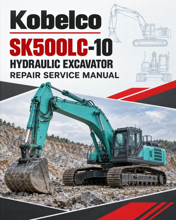 Kobelco SK500LC-10 Hydraulic Excavator Repair Service Manual