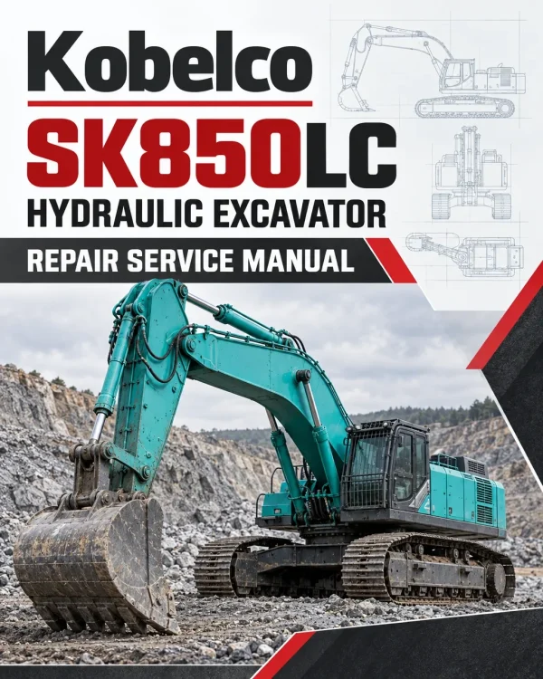 Kobelco SK850LC Hydraulic Excavator Repair Service Manual Kobelco SK850LC Hydraulic Excavator Repair Service Manual