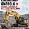 Kobelco SK850LC-9 Hydraulic Excavator Repair Service Manual Kobelco SK850LC-9 Hydraulic Excavator Repair Service Manual