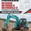 Kobelco SK125SR, SK135SR-2, SK135SRLC-2 Hydraulic Excavator Repair Service Manual Kobelco SK125SR, SK135SR-2, SK135SRLC-2 Hydraulic Excavator Repair Service Manual