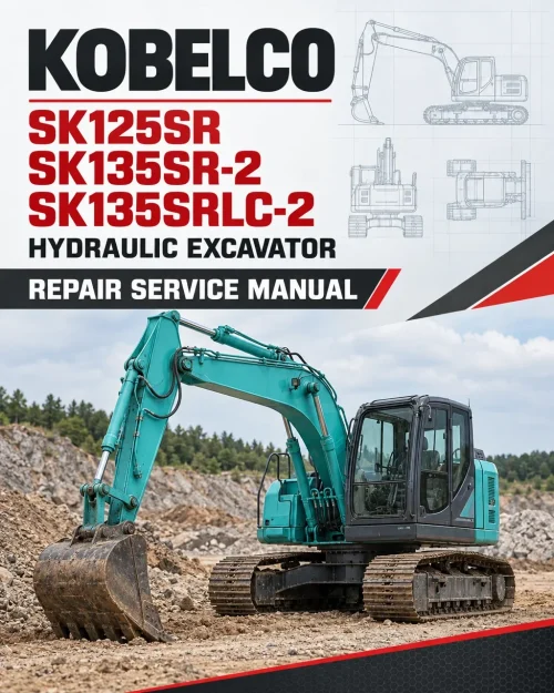 Kobelco SK125SR, SK135SR-2, SK135SRLC-2 Hydraulic Excavator Repair Service Manual Kobelco SK125SR, SK135SR-2, SK135SRLC-2 Hydraulic Excavator Repair Service Manual