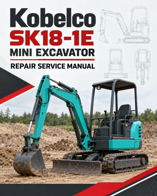 Kobelco SK18-1E Mini Excavator Repair Service Manual Kobelco SK18-1E Mini Excavator Repair Service Manual