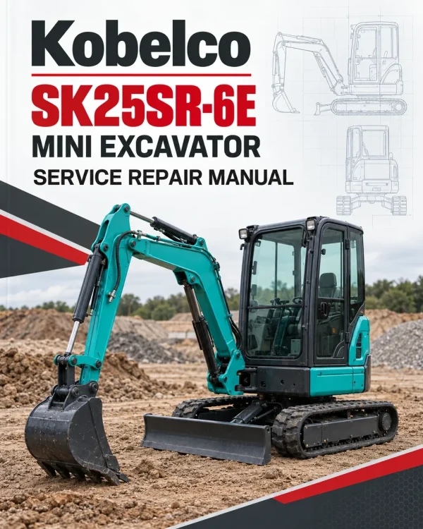 Kobelco SK25SR-6E Mini Excavator Repair Service Manual Kobelco SK25SR-6E Mini Excavator Repair Service Manual