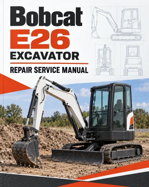 Bobcat E26 Excavator Repair Service Manual Bobcat E26 Excavator Repair Service Manual
