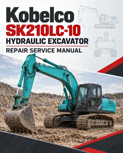 Kobelco SK210LC-10 Hydraulic Excavator Repair Service Manual Kobelco SK210LC-10 Hydraulic Excavator Repair Service Manual