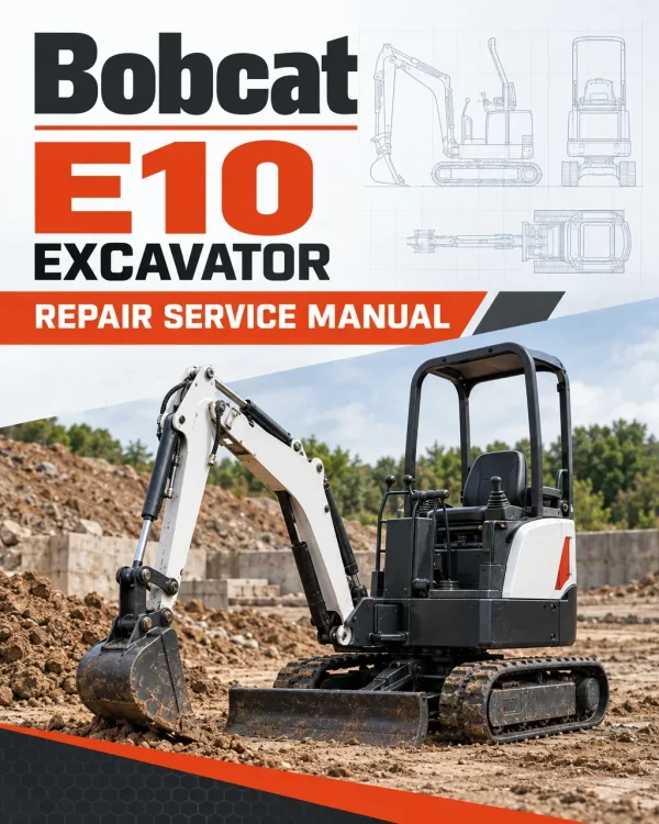 Bobcat E10 Excavator Repair Service Manual Bobcat E10 Excavator Repair Service Manual