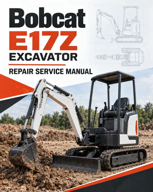 Bobcat E17Z Excavator Repair Service Manual